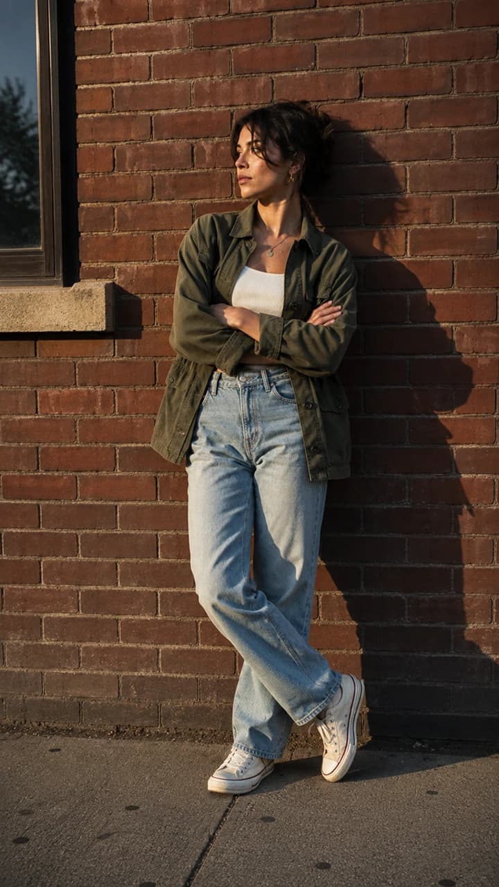 The single donor photograph whose outfit is carried across every render